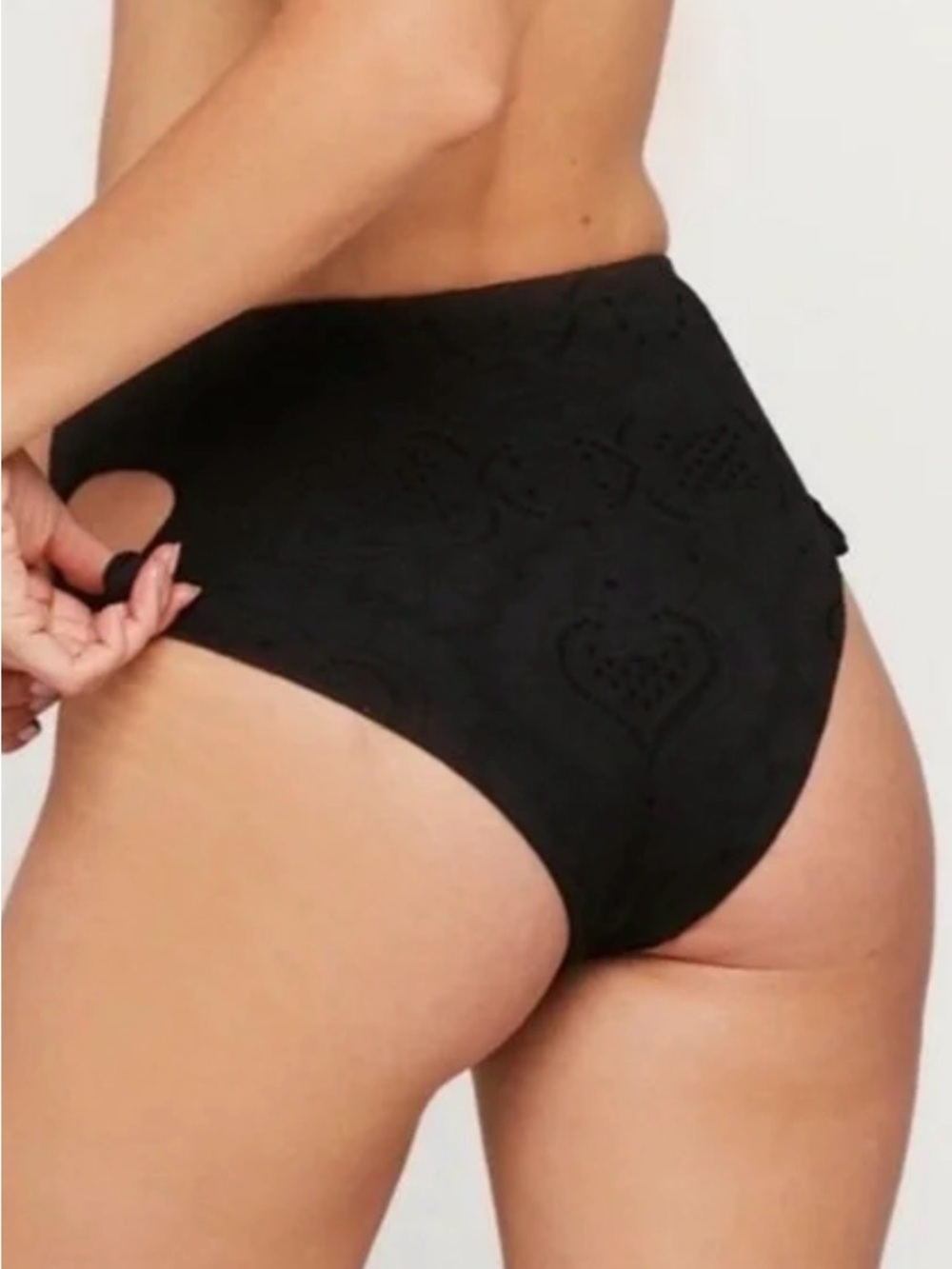 L*SPACE Eyelet Two-Pc Bikini - ‘Flashback’ Top + ‘Bummin’ High Waisted Bottom - Picture 10 of 16